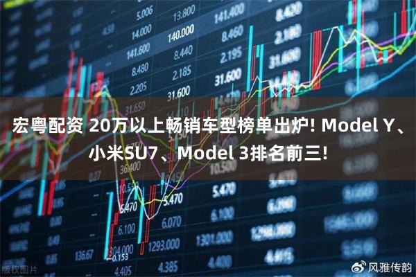 宏粤配资 20万以上畅销车型榜单出炉! Model Y、小米SU7、Model 3排名前三!