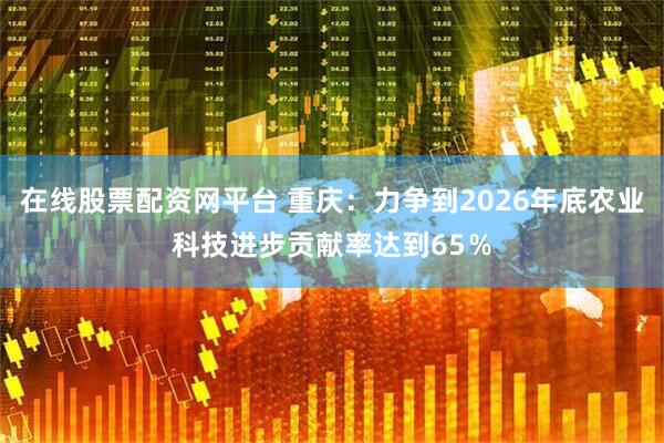 在线股票配资网平台 重庆：力争到2026年底农业科技进步贡献率达到65％