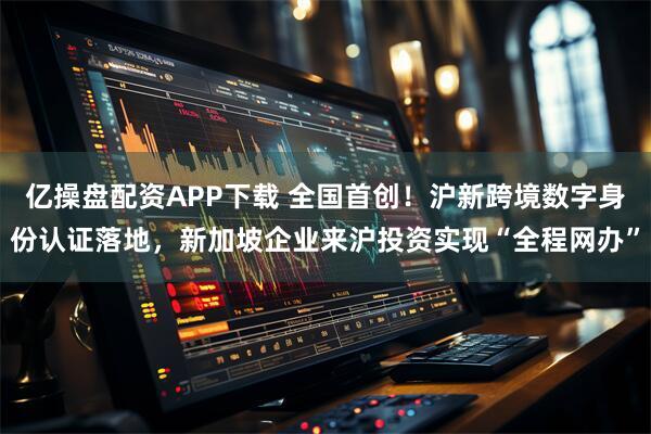 亿操盘配资APP下载 全国首创!沪新跨境数字身份认证落地,新加坡企业来沪投资实现“全程网办”